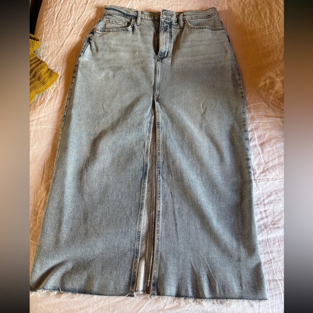 Silver Jeans Light Blue Denim Skirt
